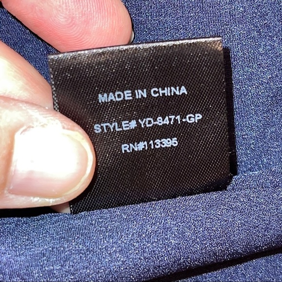 Harlyn Soutached Sheath Dress Black Navy S - Picture 15 of 17